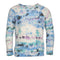 Blue Tie Dye Top - Denny's