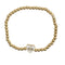 Evil Eye Heart Metal Ball Stretch Bracelet - Denny's