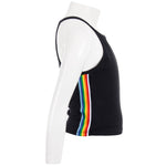 Tank Top with Rainbow Side Stripe - Denny's