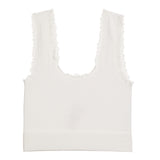 Ruffle Crop Tank - Denny's