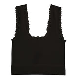 Ruffle Crop Tank - Denny's