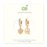 Heart & Love Dangling Earring - Denny's