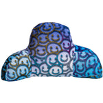 Glitter Smilie Fuzzy Lounge Pillow - Denny's