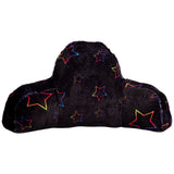 Rainbow Stars Fuzzy Lounge Pillow - Denny's
