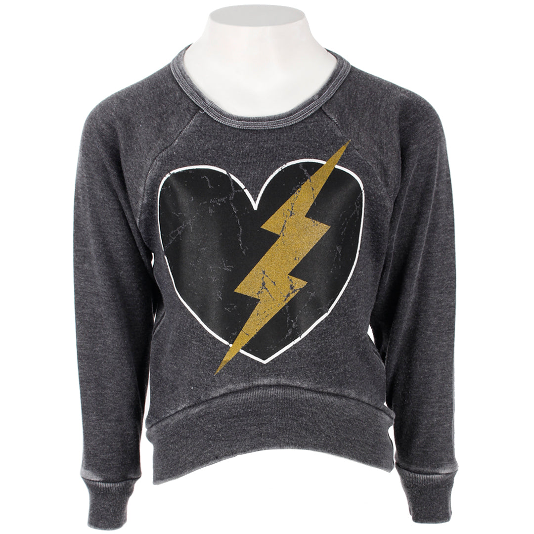 Sweatshirt with Heart Bolt - Denny's