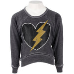 Sweatshirt with Heart Bolt - Denny's