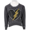 Sweatshirt with Heart Bolt - Denny's