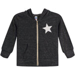 Super Cool With Stars Zip Hoodie - Denny's