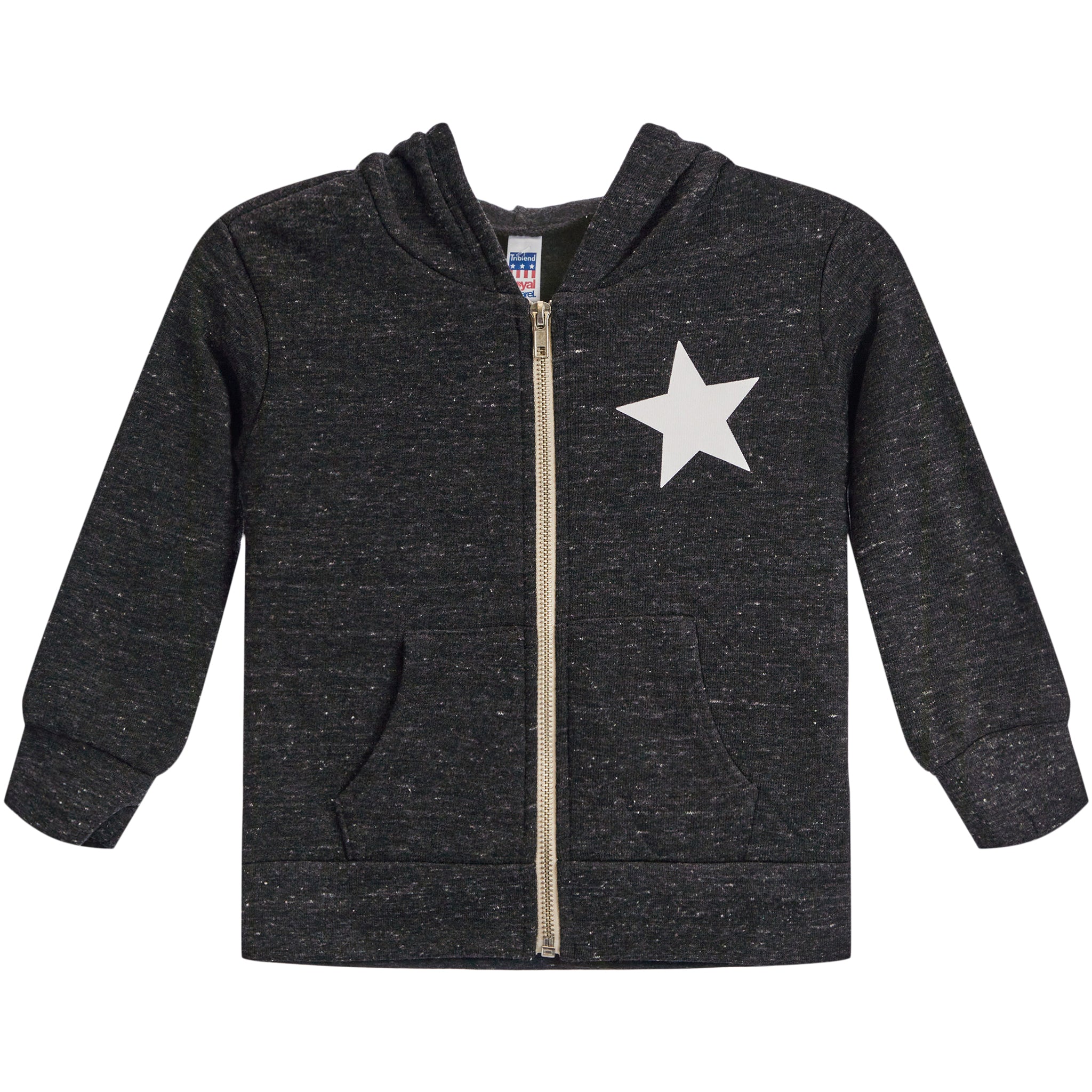 Super Cool With Stars Zip Hoodie - Denny's