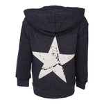 White Stars Triblend Zip Hoodie - Denny's
