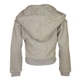 Sweatshirt & Denim Cropped Hooded Jacket - Denny's