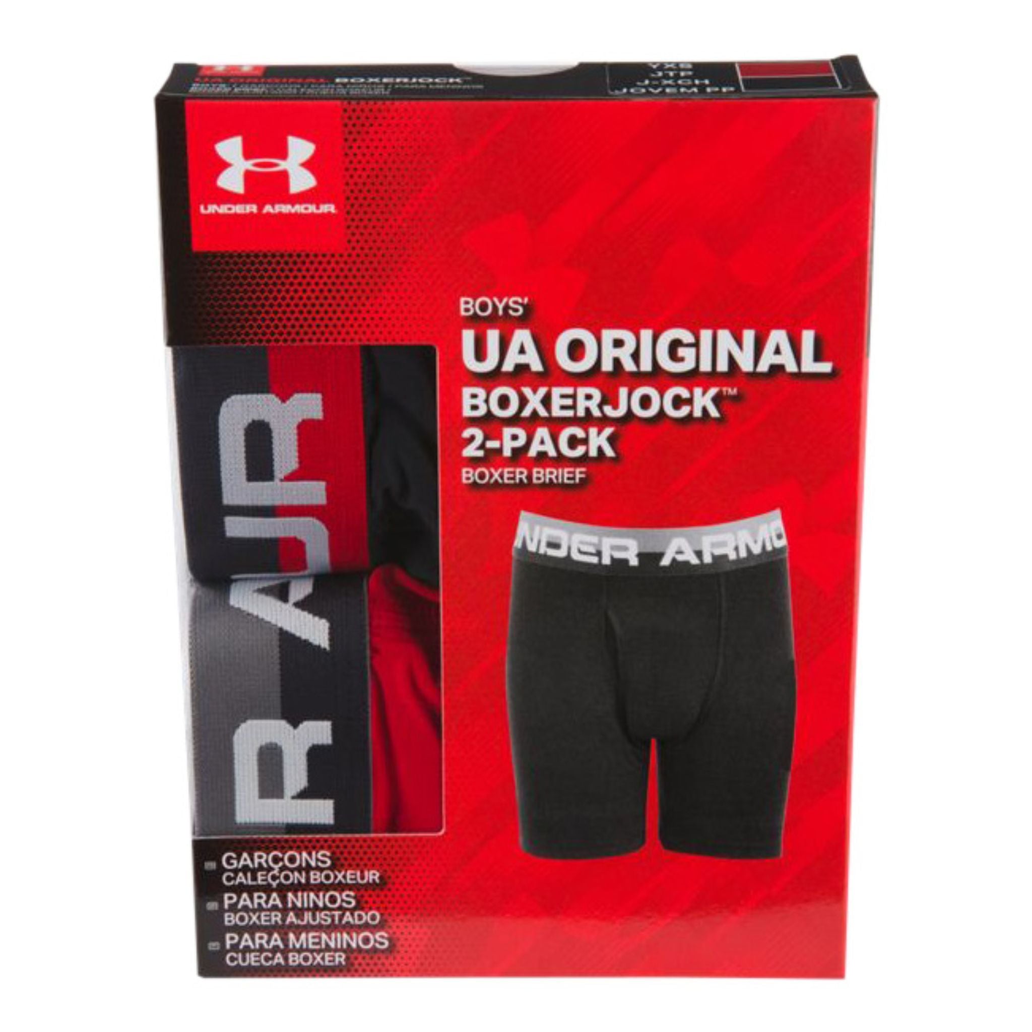 Two Pack Solid Performance Boxer Jocks - Denny's