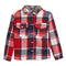 Flannel Hooded Shacket - Denny's