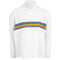 Short Sleeve Muscle Tee with Side Stripe Rainbow - Denny's