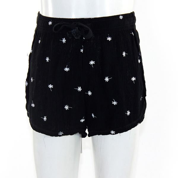 Palm Print Beach Short - Denny's