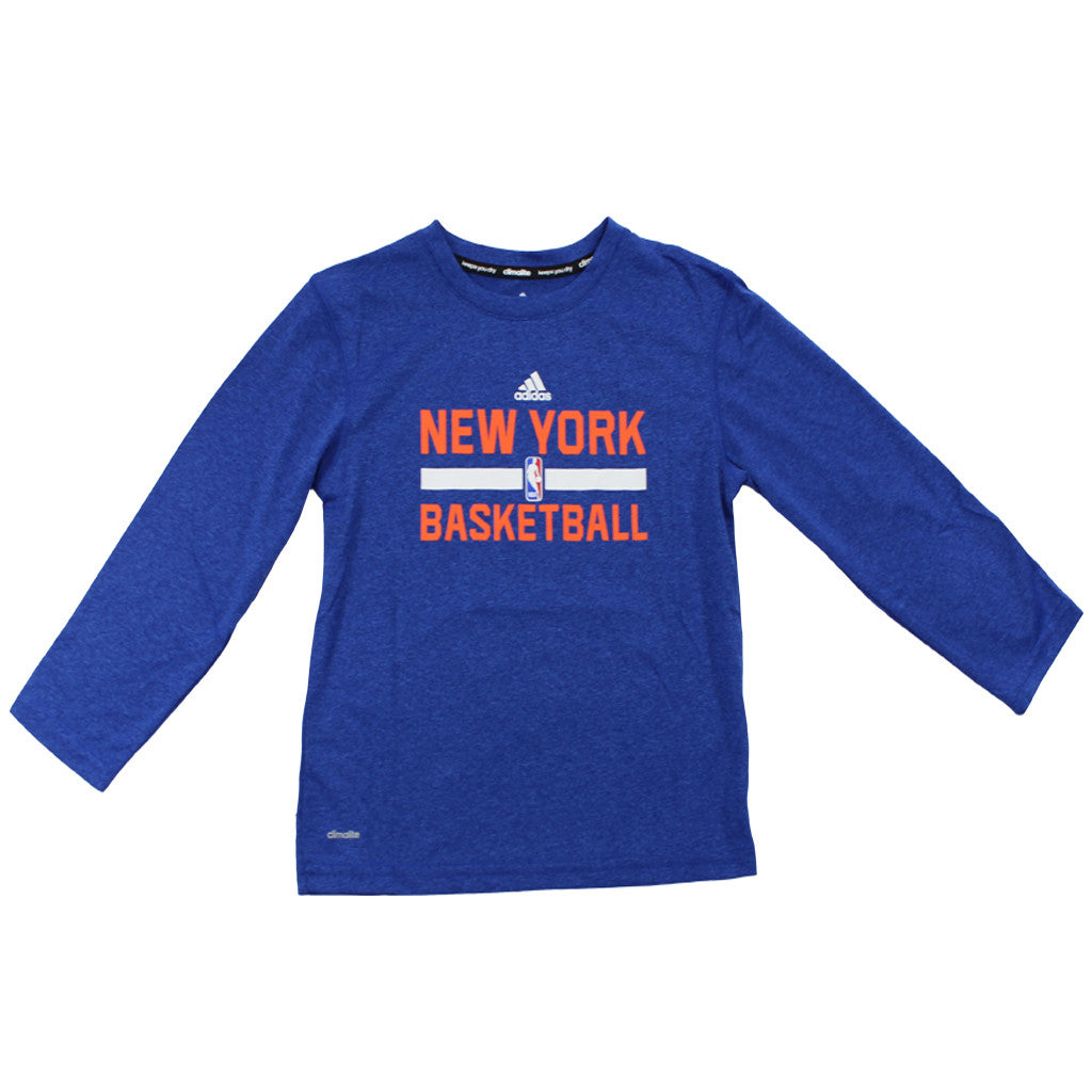 Knicks Long Sleeve Practice Climate Tee - Denny's