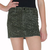 Leopard Mini Skirt - Denny's