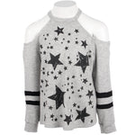 Long Sleeve Cold Shoulder with Stars - Denny's