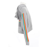 Zip Hoody with Rainbow and Sunshine Down Arm - Denny's