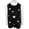 Knot Front Tank with White Hearts - Denny's