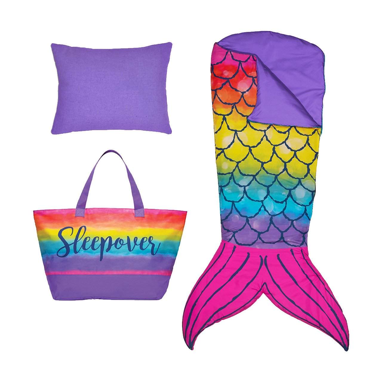 Mermaid Tail Sleeping Bag Set - Denny's