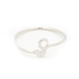 C Heart Initial Ring - Denny's