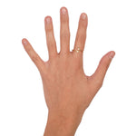 T Heart Initial Ring - Denny's