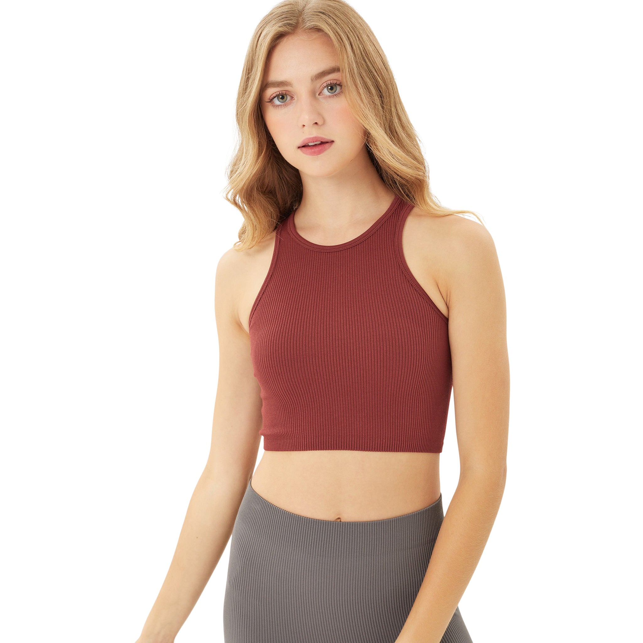 Ribbed Crop Tank - Denny's