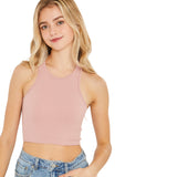 Ribbed Crop Tank - Denny's