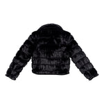 Superstar Faux Fur Open Front Jacket - Denny's
