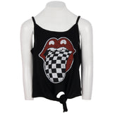 Tie Front Tank with Checker Mouth - Denny's