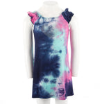 Cap Sleeve Tye Dye Dress with Heart - Denny's