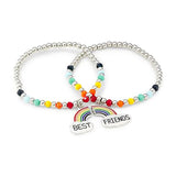 Best Friends Rainbow Bracelet Set - Denny's