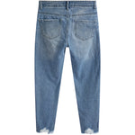 High Rise Distressed Weekender - Denny's