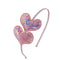 2 Heart HeadBand with Confetti - Denny's