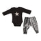 2pc Black Tie Dye Take Home Set - Denny's