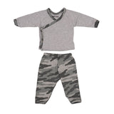 Camo Two Piece Raglan Side Snap Take Home - Denny's