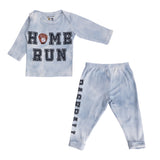 2pc Blue Tie Dye Home Run Set - Denny's