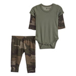 2pc Thermal Camo 2fer Onesie Set - Denny's