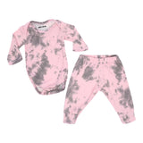2pc Tie Dye Onesie Set - Denny's