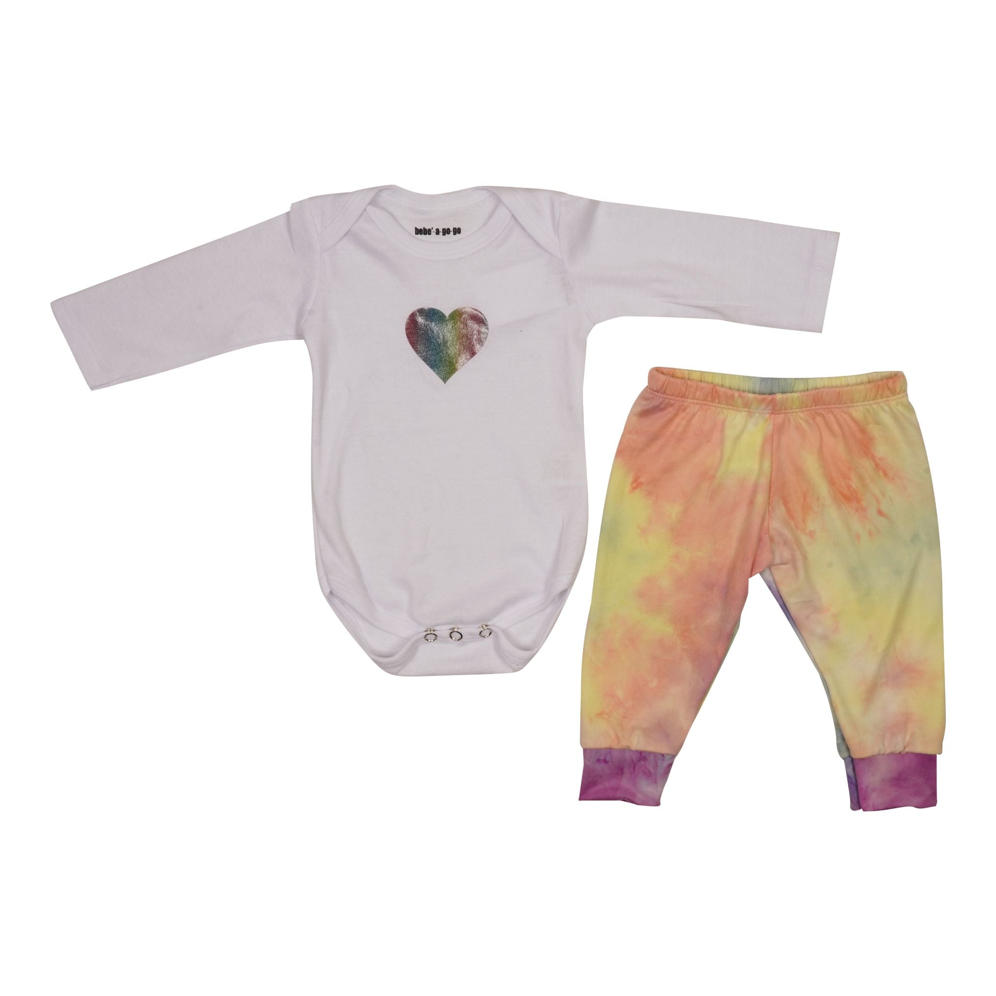 Tie Dye 2 Piece Onsie Set - Denny's