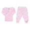 Pink Two Piece Set with Gold Stars - Denny's