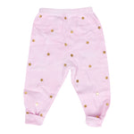 Pink Two Piece Set with Gold Stars - Denny's