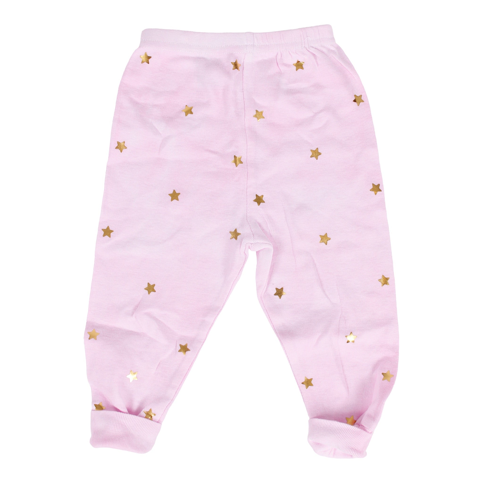 Pink Two Piece Set with Gold Stars - Denny's