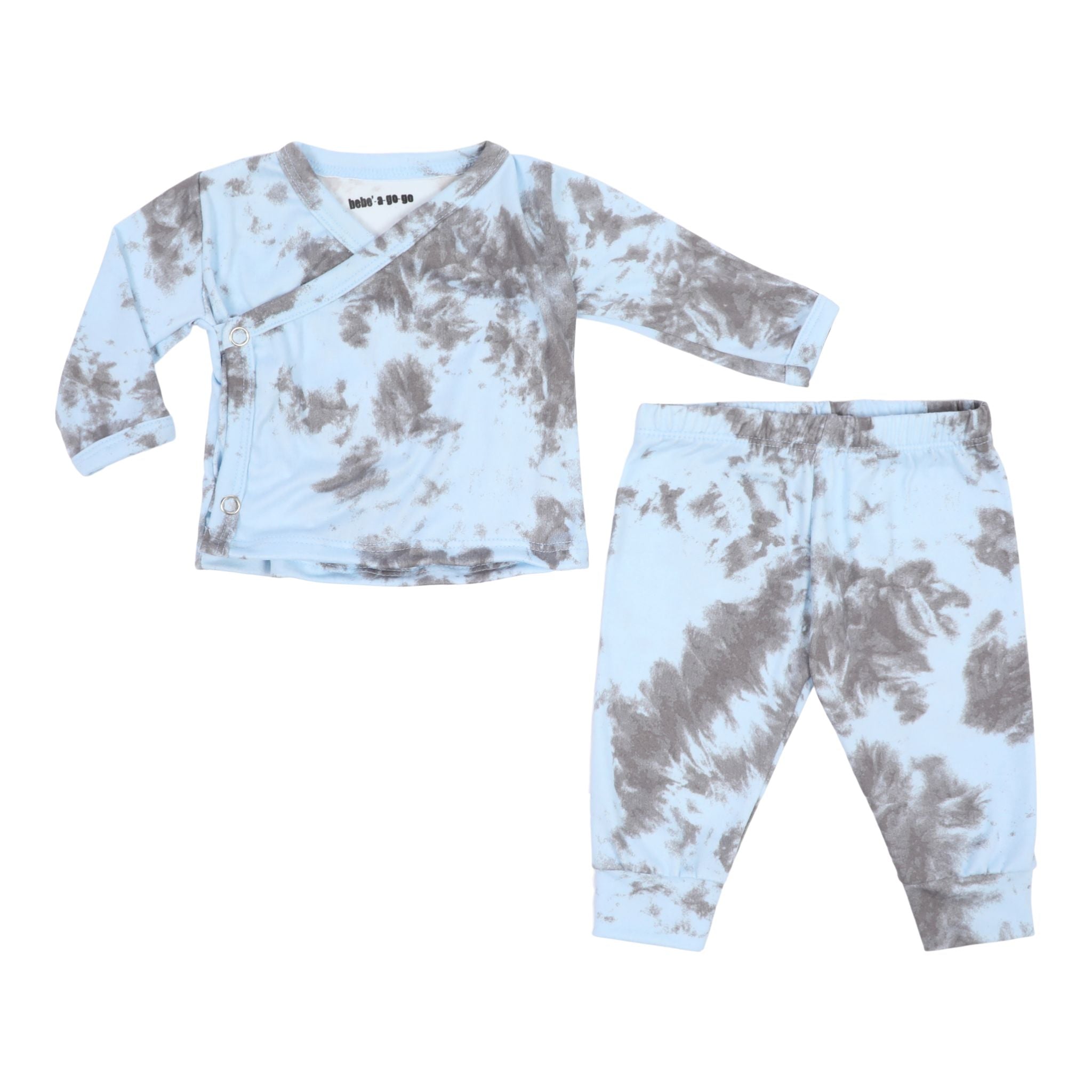 2pc Tie Dye Side Snap Take Home Set - Denny's