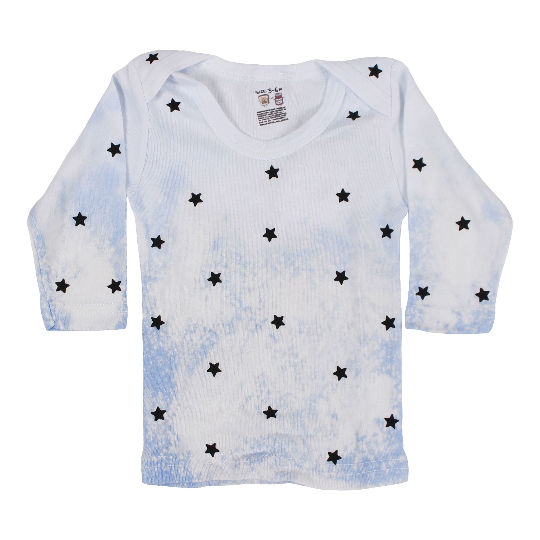 Two Piece Set Tie Dye with Black Stars - Denny's