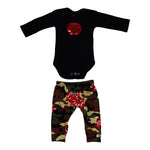 Rose Camo Onesie/Pant Two Piece Set - Denny's