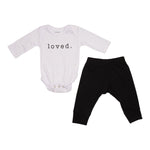 Loved 2 Piece Onesie Take Home Set - Denny's