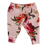 2 Piece Side Snap Mauve Floral - Denny's