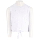 Tank With Tie Silver Studs - Denny's